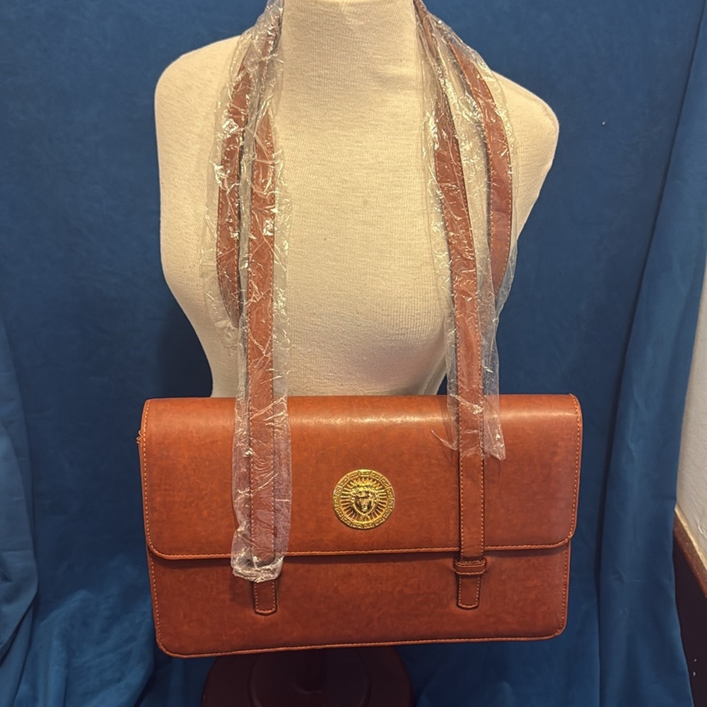 Brown Leather Shoulder Bag